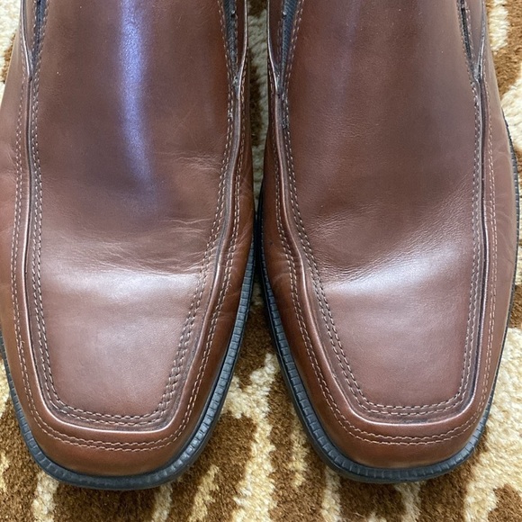 Bostonian Mendon flexlite Loafers Men’s 11.5 Leather Dress Shoes Brown comfort - Picture 4 of 8